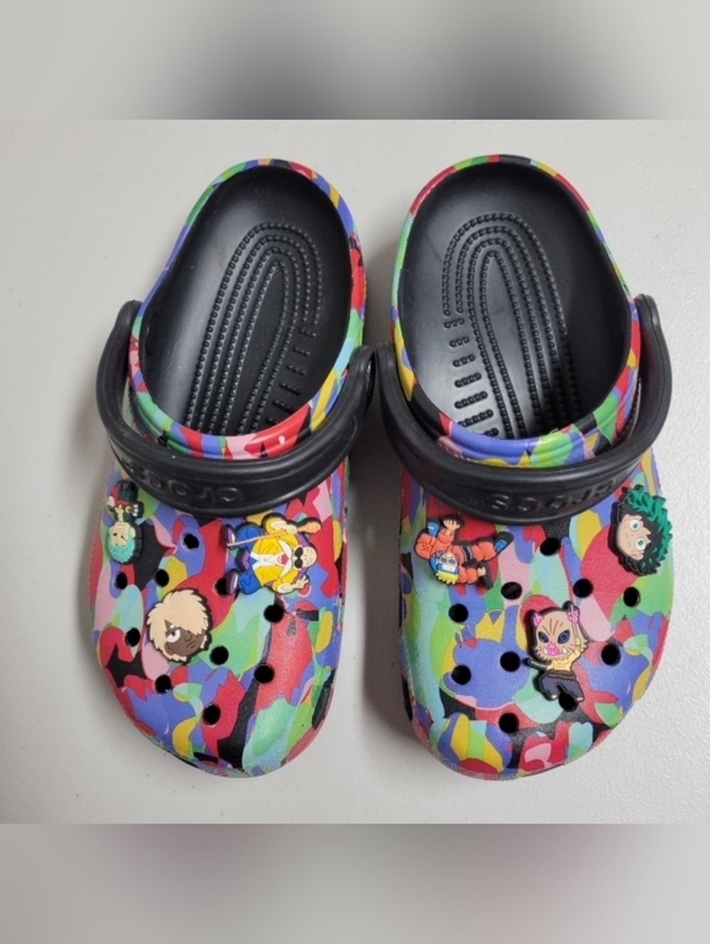 Crocs Classic Bubble Blocks Multicolor Size J4.